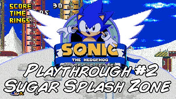 Sonic After the Sequel (2K HD) Playthrough - Part 2 "Sugar Splash Zone"