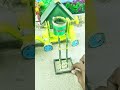 Real working mini tractor making cement pilar | amazing diy construction machine video 🚜 #shorts