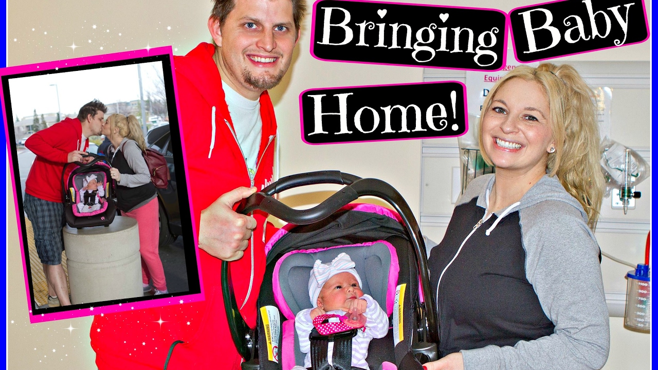 BRINGING BABY HOME FROM THE HOSPITAL! (DAY 790) - YouTube