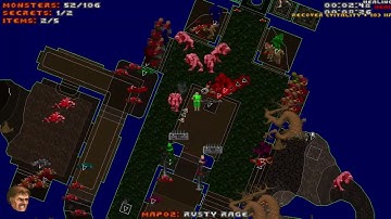 Doom with Alien Vendetta and Doom RPG.Map 02