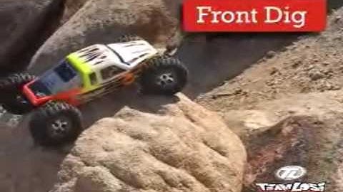 Losi 10th scale comp crawler Demo Video