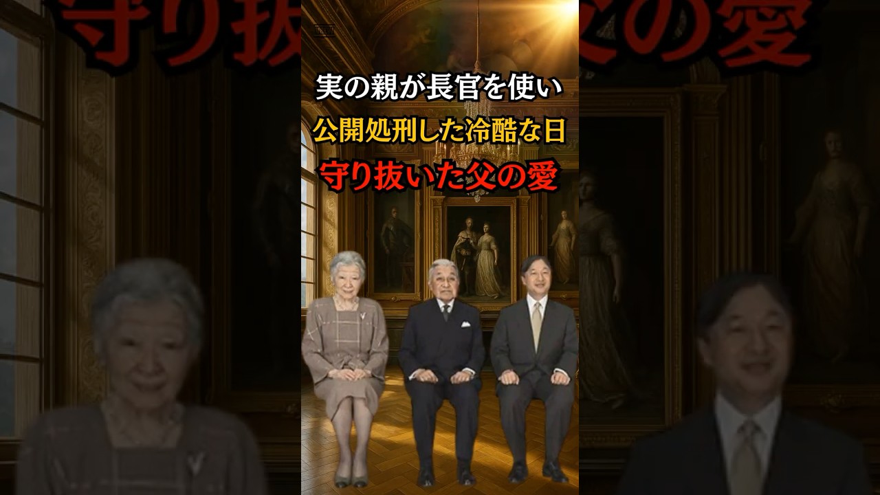 天皇陛下守り抜いた愛公開処刑された日の真実#shorts #皇室 #天皇陛下
