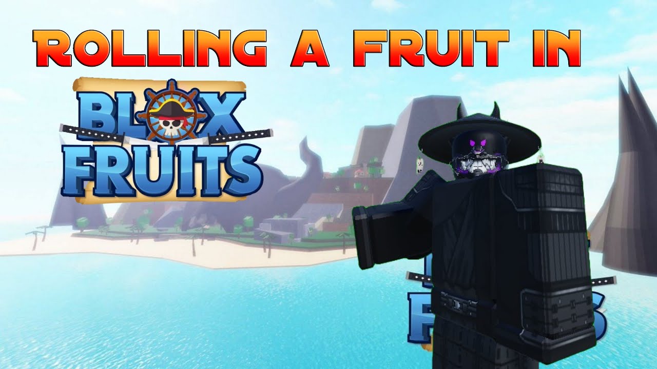 Rolling a fruit in blox fruits - YouTube