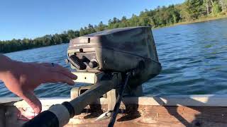 1975 Johnson 15hp Johnson outboard motor
