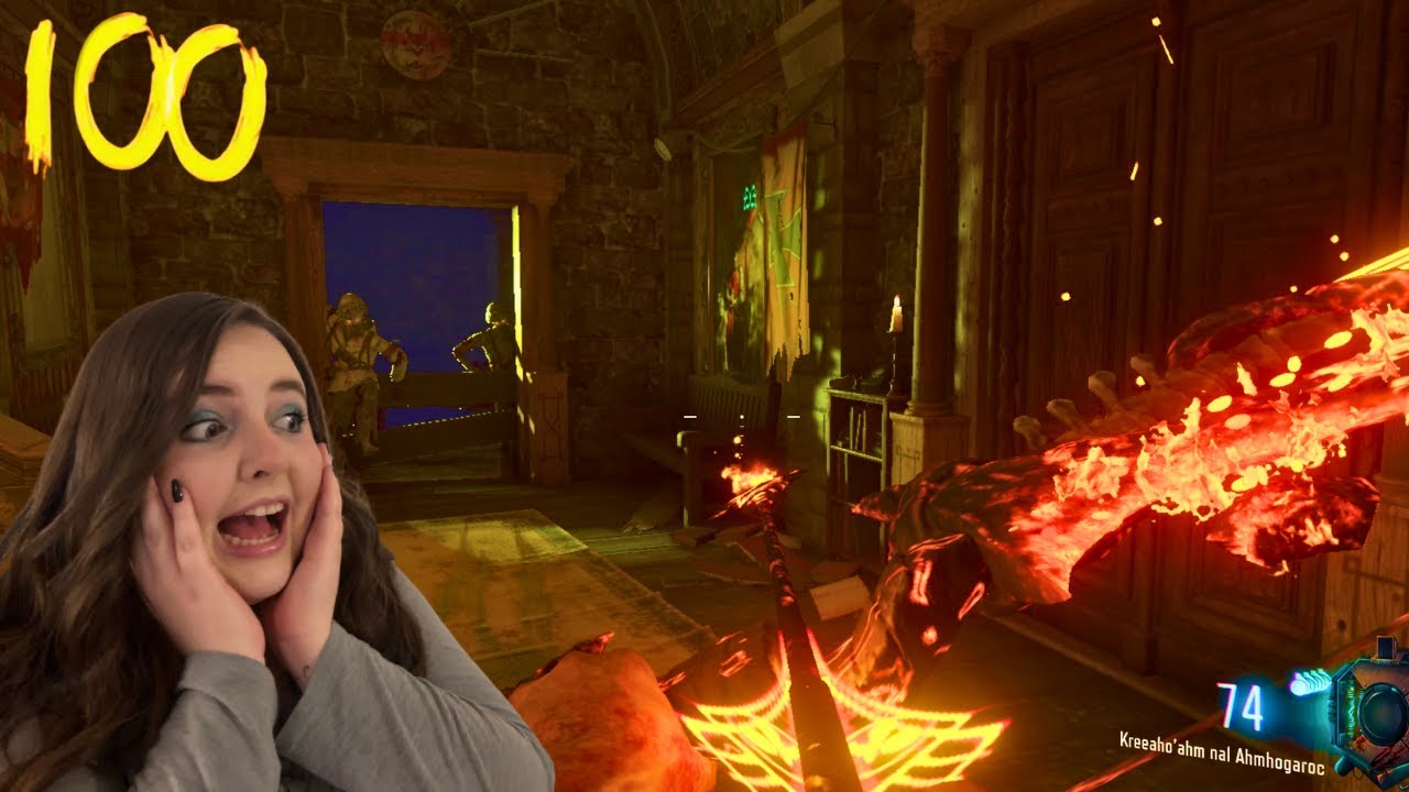 "Helping" My Wife on Der Eisendrache! [COD Zombies // Co-op Easter Egg]