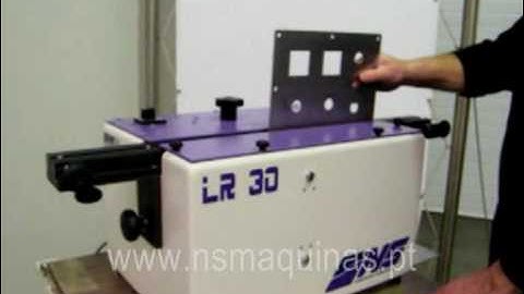 LR30 Sheet Deburring Machine