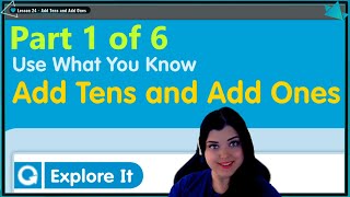 Add Tens and Add Ones from i-Ready - 1st Grade Math Part 1 of 6