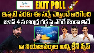 Poll Pulse Survey Exit Poll Sensational Reports Over Ap Elections 2024 Chandrababu Vs Ys Jagan