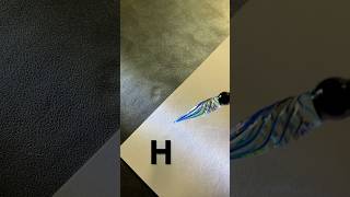 How to sign the letter H? #video #signature #wssignature #viral #art