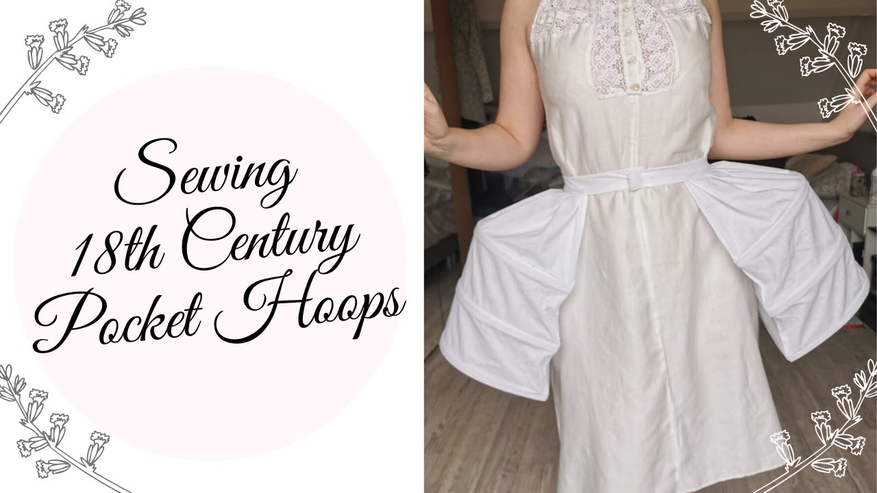 Sewing 18th Century Pocket Hoops