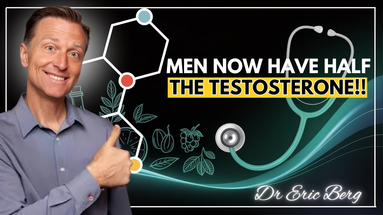 MEN NOW HAVE HALF THE TESTOSTERONE | THE SHOCKING TRUTH BEHIND THE MALE HORMONE COLLAPSE