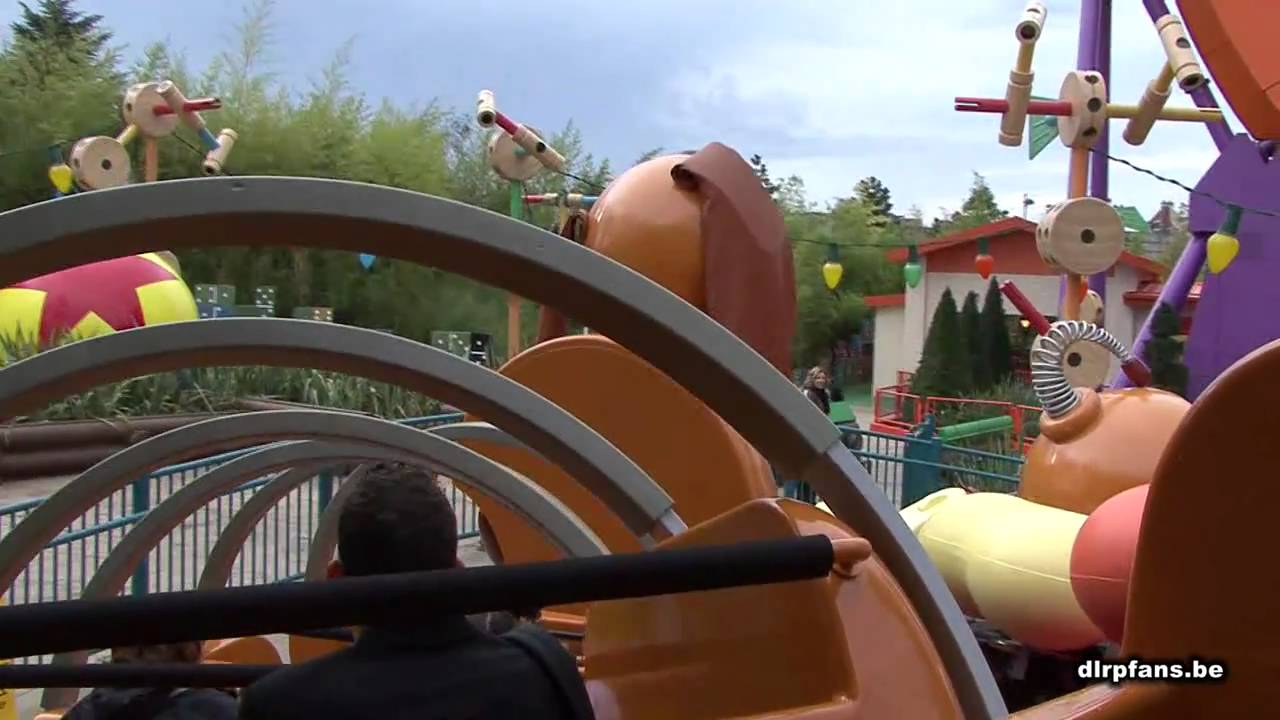 Disneyland Paris HD - 2 onrides - Slinky Dog