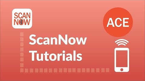 Using ScanNow + USB Barcode Scanner