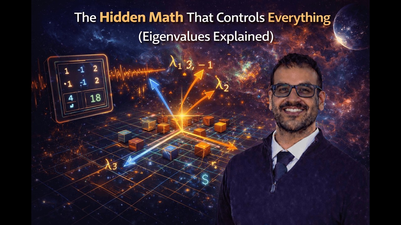 The Hidden Math That Controls Everything (Eigenvalues Explained) - YouTube