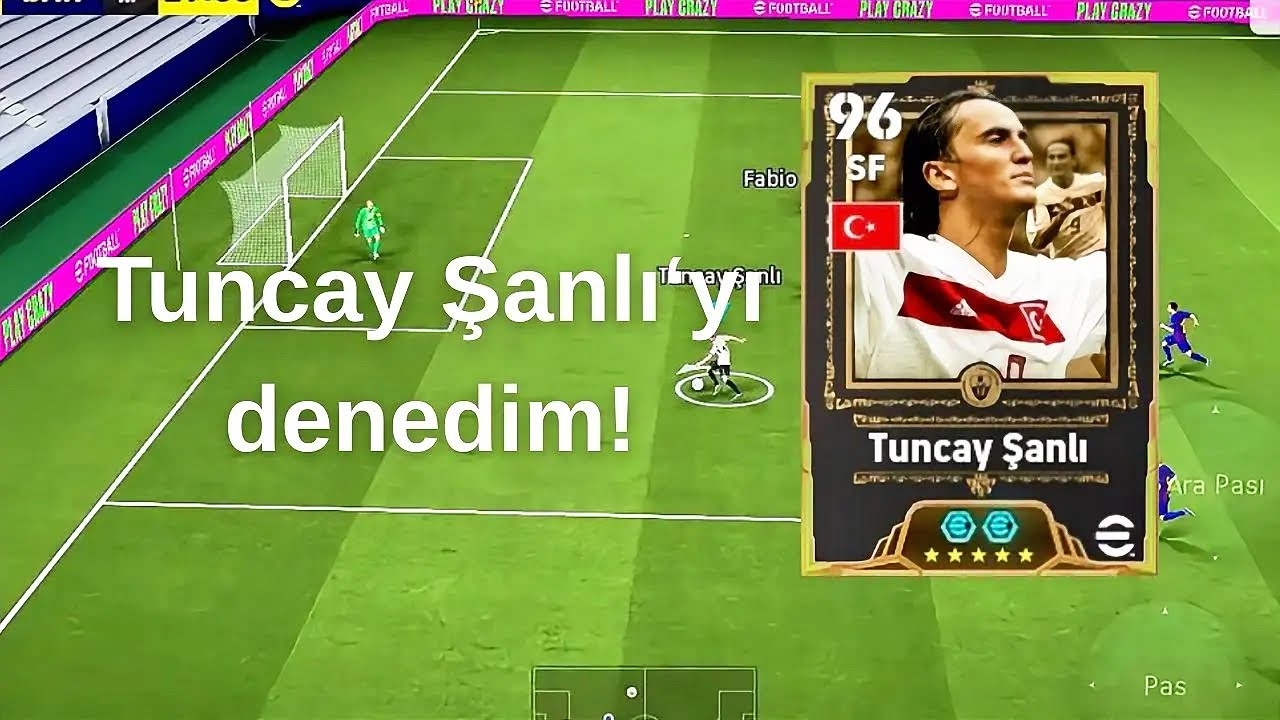 Tuncay Şanlı’yı denedim! #efootball 