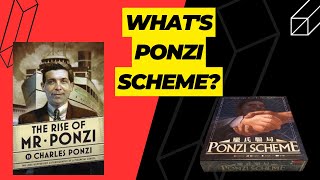 what is ponzi scheme? how does it work?