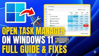 How to Open Task Manager in Windows 11 (5 EASY Shortcuts)