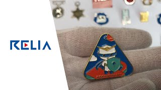 Hard Enamel Badges l Relia Metal