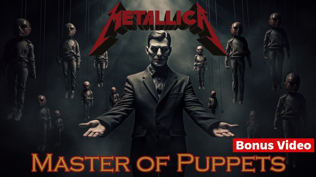 (Пересмотренный) Master of Puppets от Metallica - тексты в виде сгенерированных искусственным ИИ