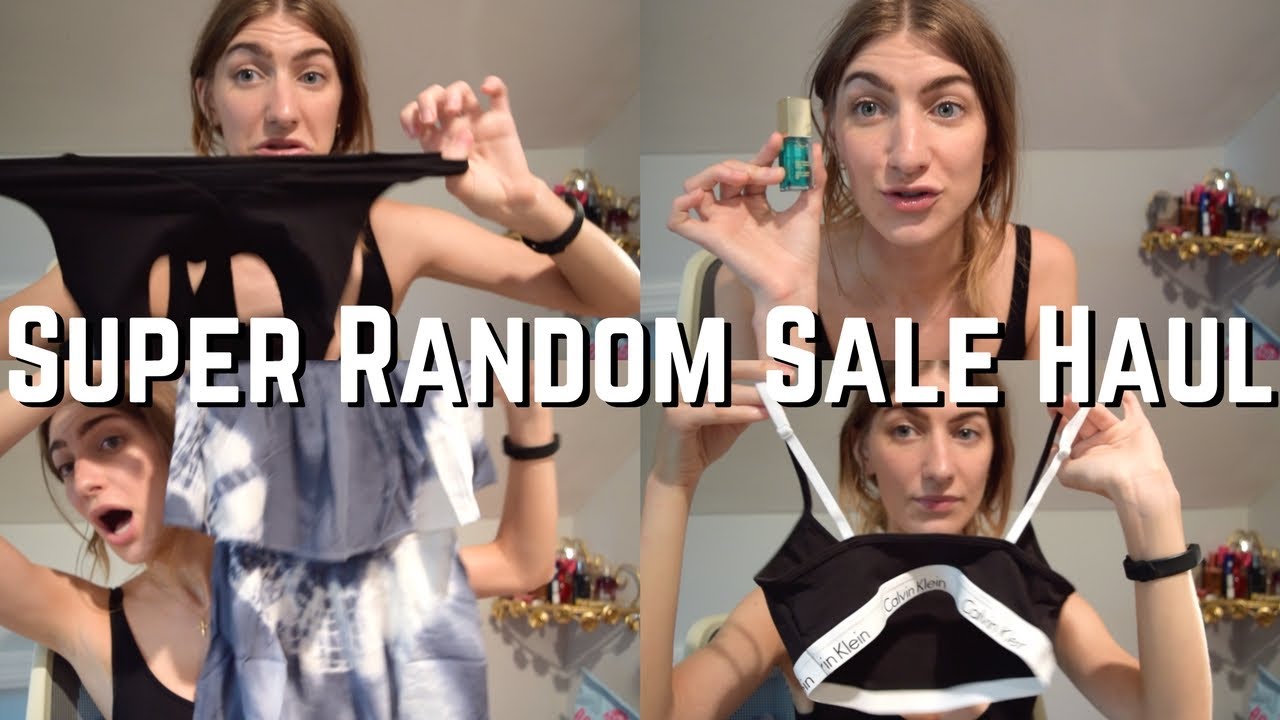 Random Sale SUPER RANDOM SALE HAUL - YouTube
