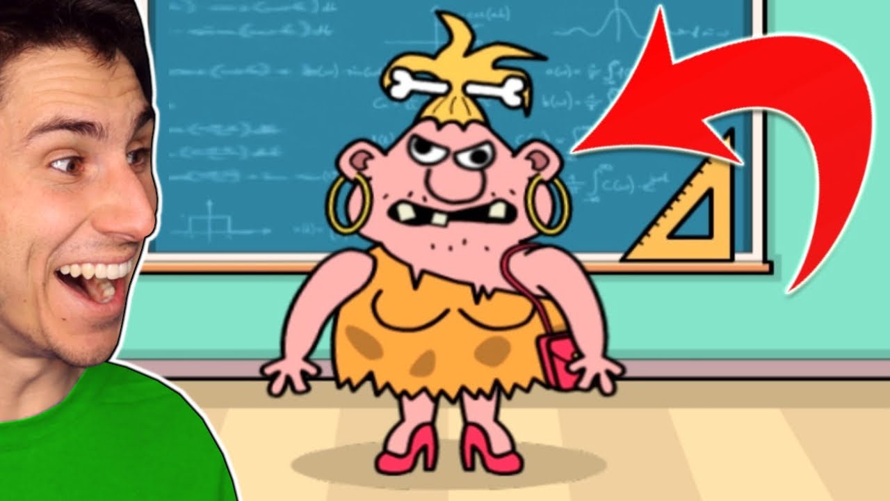 Разыгрываю мою ПЕЩЕРНУЮ УЧИТЕЛЬНИЦУ! | Избить учительницу