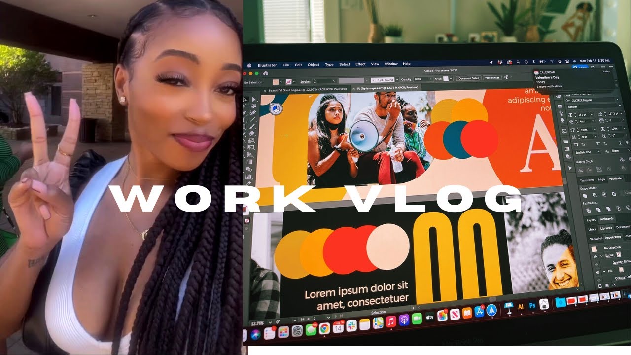 A Day In The Life of a Graphic Designer Travel With Me From Atlanta to