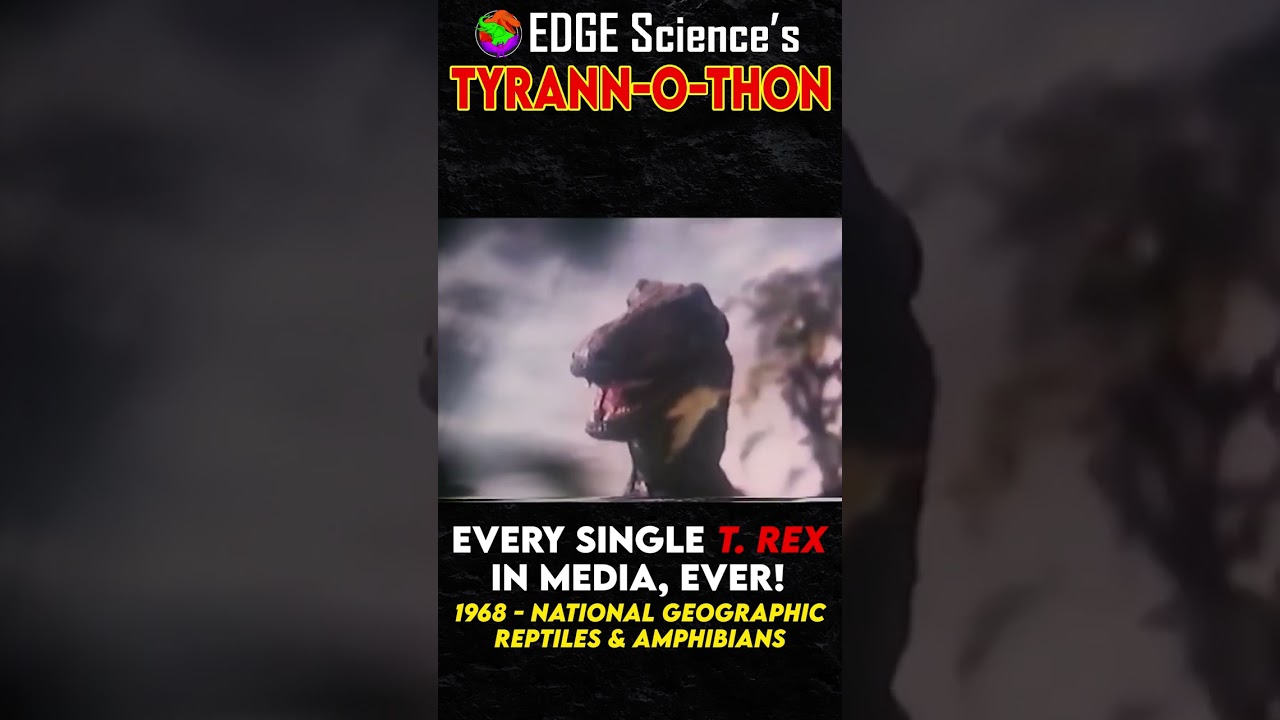 Все тираннозавры в СМИ! - 1968 - National Geographic Рептилии и амфибии | Tyrann-O-Thon