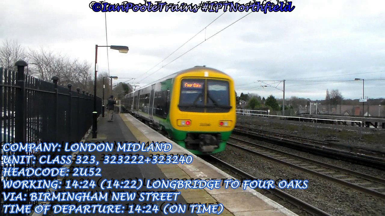 Season 8, Episode 3 - Trains at Northfield station