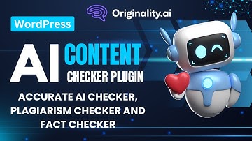 WordPress AI content Checker Plugin | Ai checker | Plagiarism Checker | Originality.ai