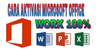 Aktivasi microsoft office 2016 sangat mudah work 100%