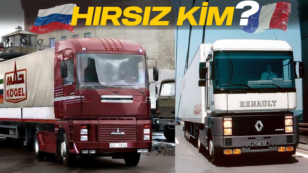 MAZ 5445 vs Renault Magnum | Bu tasarım kime ait?