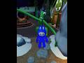 Rainbow Friends Chapter 2 Blue 💙 V's Green 💚 Monster Jumpscares #rainbowfriends #roblox #shorts