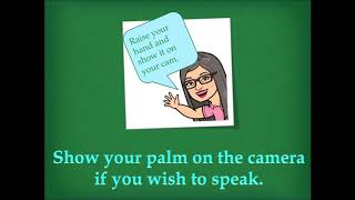 Rules for Online Classes