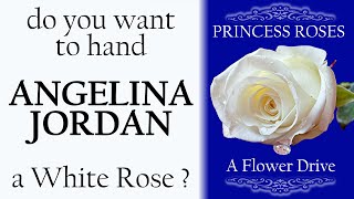 Angelina Jordan PRINCESS ROSES Flower Drive White Roses Sept 22nd Portsmouth Concert