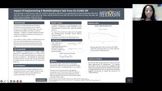 Poster 9 - Impact of Implementing a Multidisciplinary Task Force on CLABSI SIR