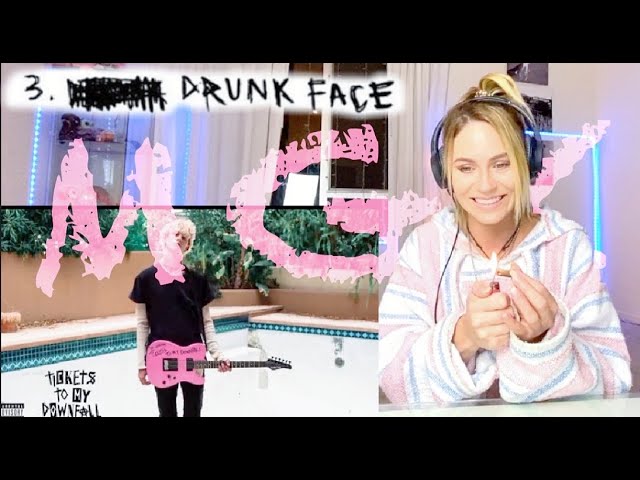 Machine Gun Kelly - DRUNK FACE (OMG!!) SERIOUSLY? (TTMD) || JESSICA SHEA REACTION