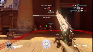 CRAZY 180 FLICK SHOT! | Overwatch