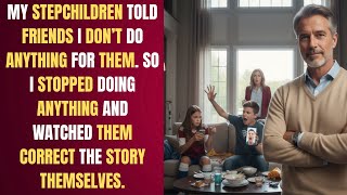 My stepchildren told friends I donβt do anything for them. So I stopped doing - BEST REDDIT STORIES