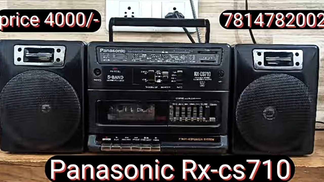 ラジオ・コンポ Panasonic CN-LS710D panasonic RX-CS710 (sold out to Surendra ji Noida u.p.)full review