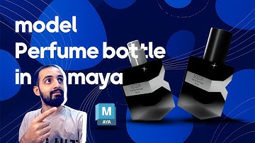 3d modeling Perfume bottle in maya