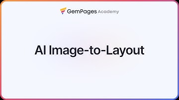 Image-to-Layout: Turn images or URLs to editable layouts | GemPages 101 | GemPages