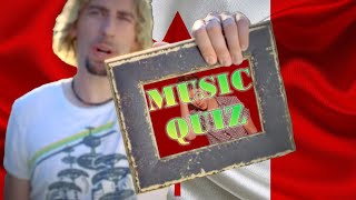 LOOK AT THIS MUSIC QUIZ! Hits from CANADA 🍁 | MUSIC QUIZ | Guess the song