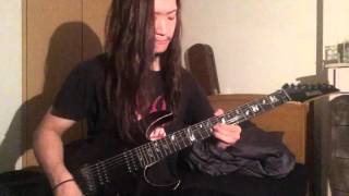 All Shall Perish - From So Far Away guitar cover