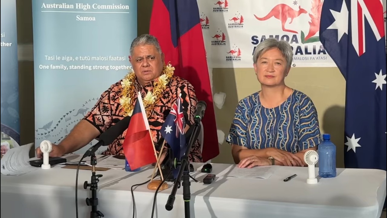 Fonotaga ma Tusitala ma Penny Wong (Ausetalia) ma Laaulialemalietoa Polataivao Schmidt (Samoa)