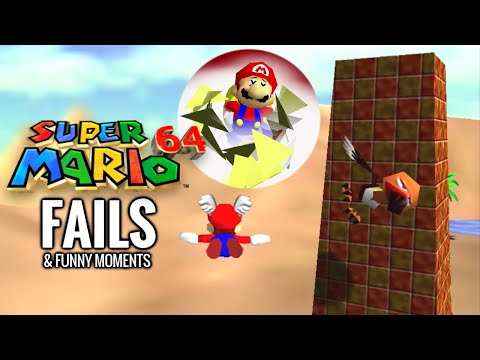 Super Mario 64 FAILS & Funny Moments