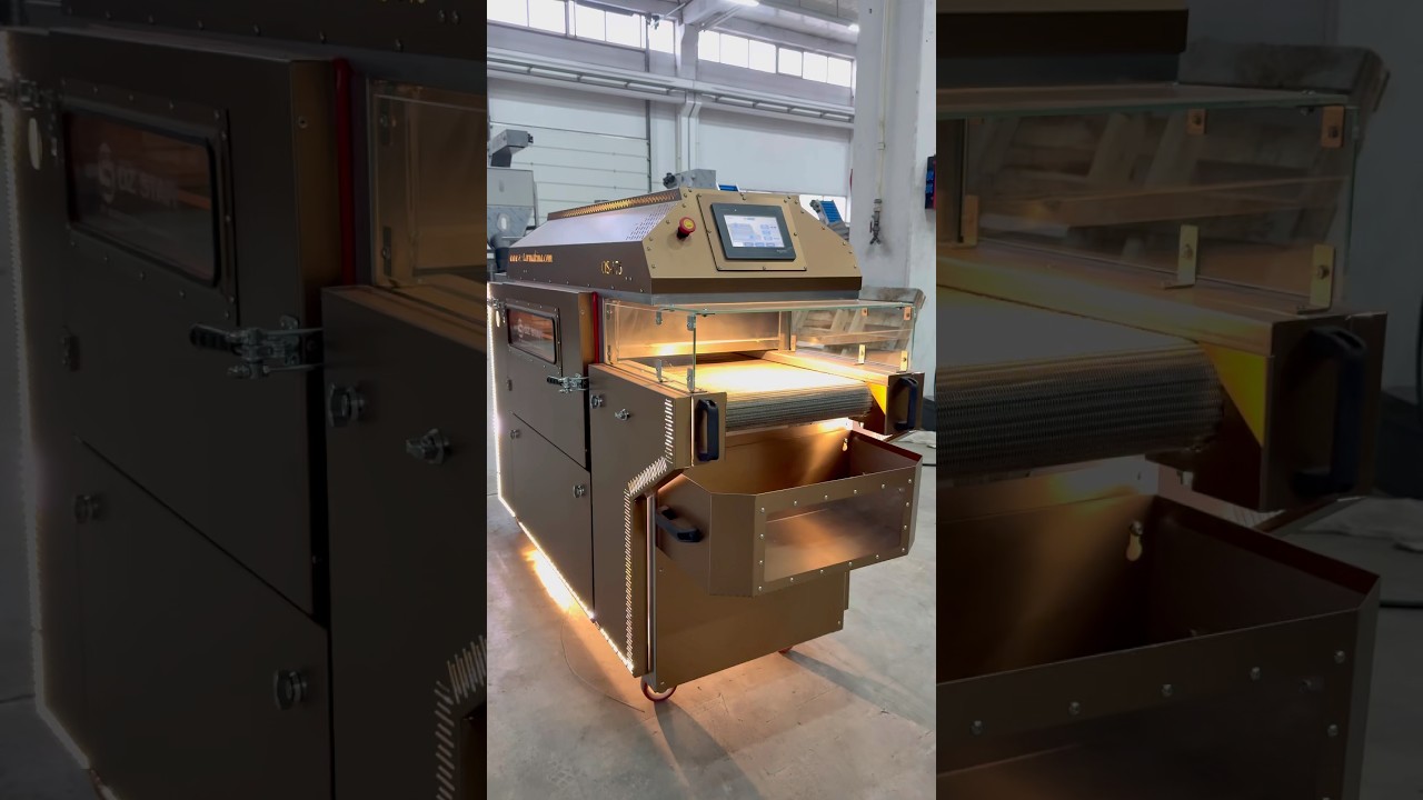 OS-175 Belt type roasting machine (electric)