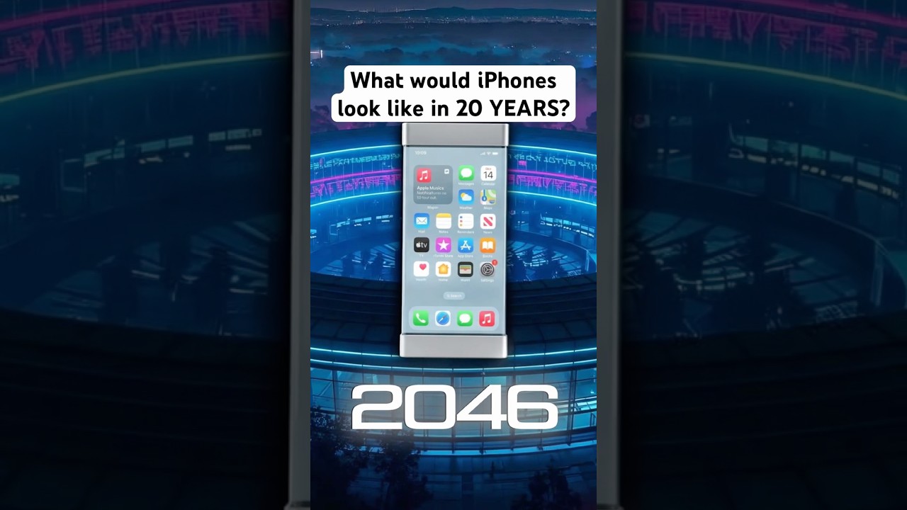 What would iPhones look like in 20 YEARS!