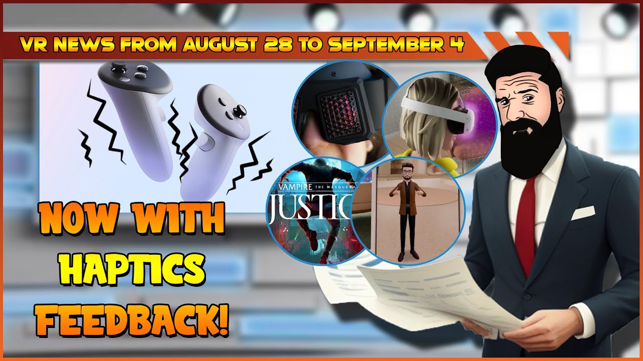 VR News | Meta Quest 3 controllers Haptic feedback and more news