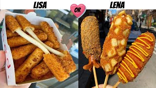 Lisa or Lena | Korean food ✨ #60