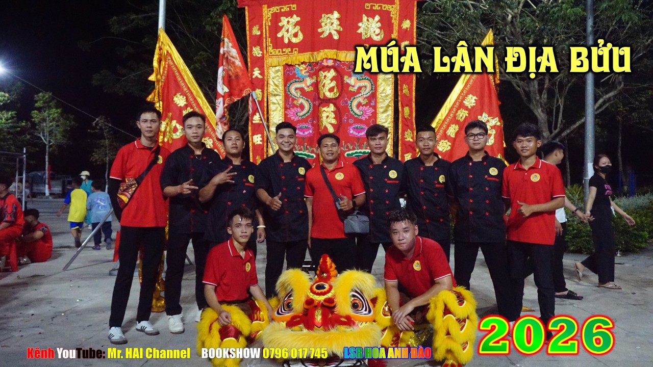 [LSR Hoa Anh Đào] Múa lân địa bửu - Liên hoan LSR xã Thới Lai năm 2026 / Mr. Hai Channel